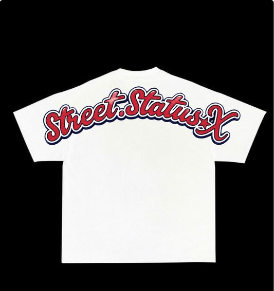 Camiseta Oversize Street Status X — Red Edition — imagen 2