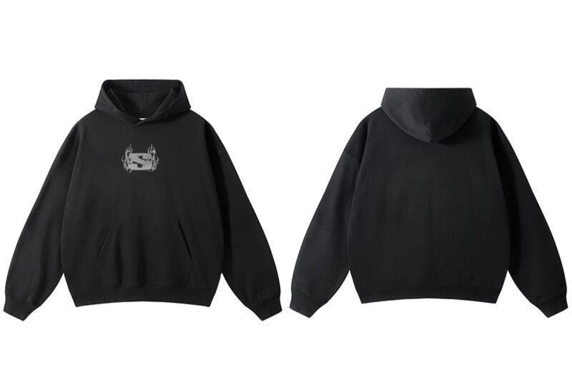 Hoodie Basic Fire S