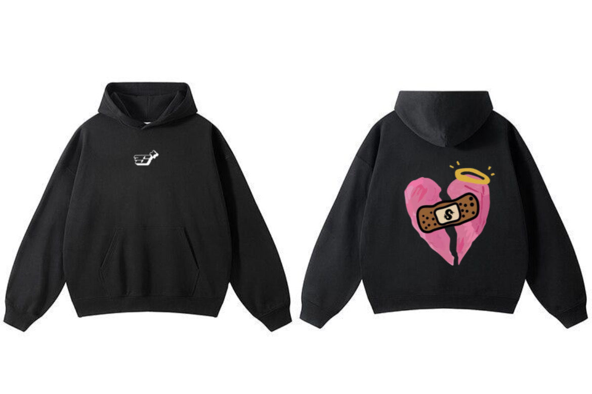 Hoodie Repaired Heart