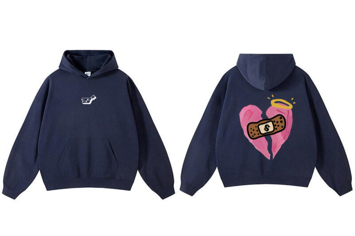 Hoodie Repaired Heart