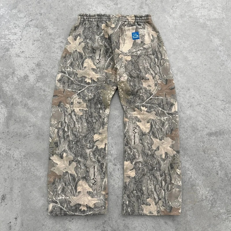 Camouflage Baggy Sweatpants