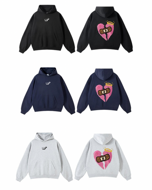 Hoodie Repaired Heart