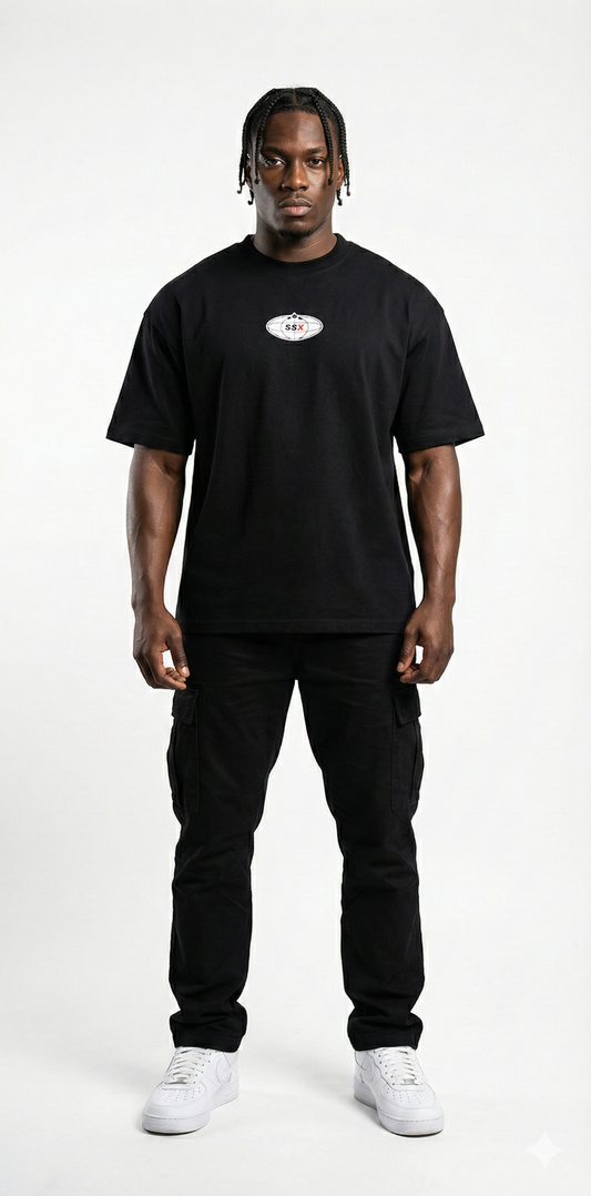 Oversize ¨Born Broke Die Rich¨