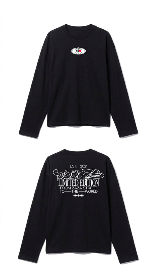 Oversize Manga Larga “FROM ZAZA TO THE WORLD” — imagen 1